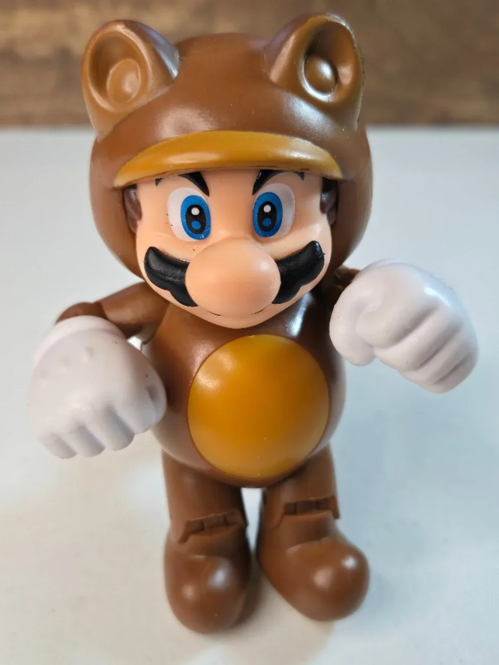 World of Nintendo Super Mario Bros. Tanooki Mario (2015) Jakks Pacific Figure 4